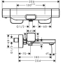 Термостат для ванны Hansgrohe Ecostat E 15774000. Фото