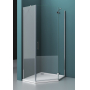 Душевой угол BELBAGNO KRAFT-P-1-80-C-Cr-L. Фото