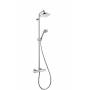 Душевая система HANSGROHE Croma 220 Showerpipe 27185000. Фото