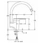 Смеситель для кухни JACOB DELAFON Kandel E668RU-CP. Фото