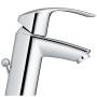 GROHE 33265002 Eurosmart 2015 Смеситель однорычажный для раковины со сливным гарнитуром, S-size. Фото