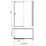 Душевой уголок GEMY Modern Gent S25161 R. Фото