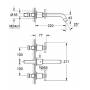 Смеситель для раковины GROHE Atrio Ypsilon 20387000. Фото