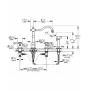 GROHE 20130ZB0 Bridgeford смеситель на 3 отверстия с вы. Фото