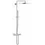 GROHE 27174001 Rainshower Душевая система с термостатом, настенный монтаж, кронштейн 450 мм, 
Jumbo. Фото