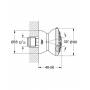 Боковой душ GROHE Movario 28517000. Фото