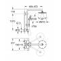 GROHE 27967000 Rainshower Душевая система с термостатом для душа с верхним душем Rainshower Cosmo 210 мм. Фото