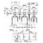 Смеситель для ванны GROHE Grandera 19919000. Фото