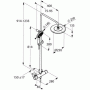 Душевая система KLUDI Freshline 6709205-00. Фото