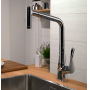 Смеситель для кухни Hansgrohe Metris хром 14820000. Фото