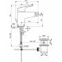 Смеситель для биде IDEAL STANDARD Ceraflex B1718AA. Фото