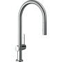 Смеситель для кухни с вытяжным душем Hansgrohe M54 Talis 210 72800000. Фото