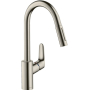 Смеситель для кухни Hansgrohe Focus под сталь 31815800. Фото