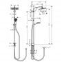 Душевая система Hansgrohe Crometta S 240 1jet Showerpipe Reno 27270000. Фото