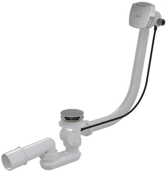 Слив-перелив ALCAPLAST A564CRM1 (80 см). Фото