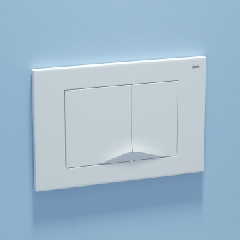 Клавиша смыва универсальная белая Unifix 005 IDDIS UNI05MWi77. Фото