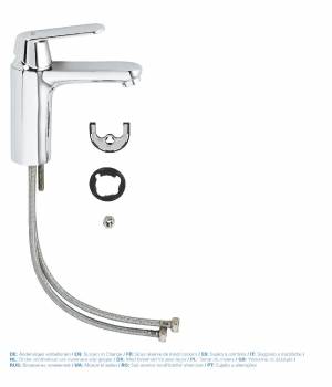 Смеситель для раковины GROHE Eurosmart Cosmopolitan 23327000. Фото