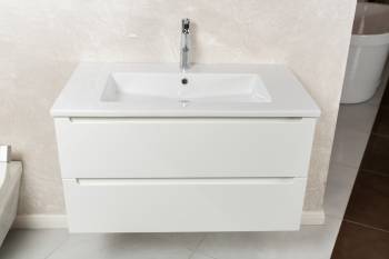 Тумба с раковиной SCAVOLINI Idro Fresh 90 71517016+32004832 Prestige White. Фото