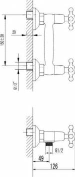Смеситель для душа IDDIS Jeals 37000Т4СК. Фото