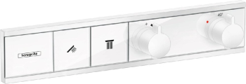 Термостат для ванны Hansgrohe RainSelect на 2 потребителя 15380700. Фото