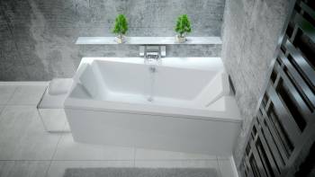 Акриловая ванна BESCO Infinity 170 P WAI-170-NP. Фото