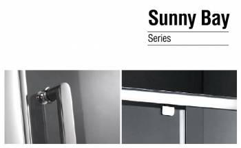 Душевая дверь GEMY Sunny Bay S28160. Фото