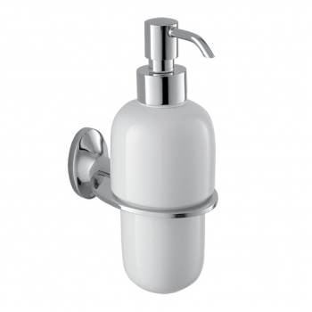 Дозатор для жидкого мыла IDDIS Leaf LEASBC0I46 для ванной комнаты. Фото