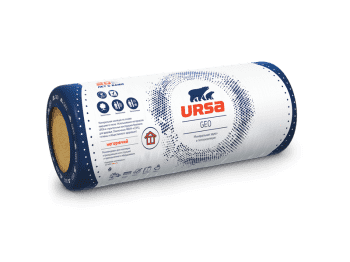 Теплоизоляция URSA Geo Каркас 100 мм. Фото