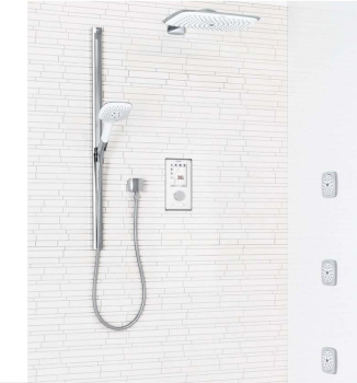 Душевой гарнитур Hansgrohe PuraVida белый/хром 27853400. Фото