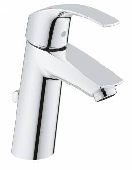 Смеситель для раковины GROHE Eurosmart 23322001. Фото