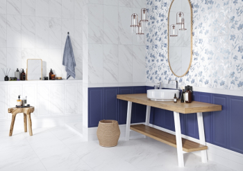 Gracia Ceramica 010100001223 Плитка облицовочная Scarlett 250х600 blue 03. Фото