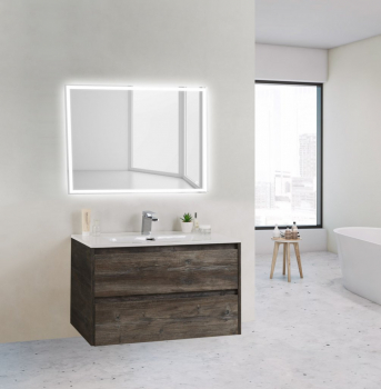 Тумба под раковину подвесная BELBAGNO KRAFT 39-700/390-2C-SO-PP Pino Pasadena. Фото