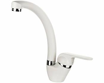 Смеситель для кухни GRANULA GR-2024 арктик. Фото