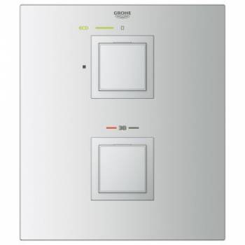 Смеситель термостатический для душа GROHE Grohtherm Cube 19959000 (внешняя часть). Фото