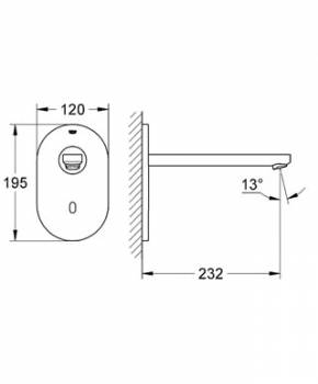 Смеситель для раковины GROHE Eurosmart Cosmopolitan 36334SD0. Фото