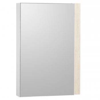 Зеркальный шкаф AQUATON Кантри 55 Белый Глянцевый/Дуб Верона 1A257702AHB20