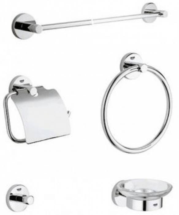 Набор аксессуаров GROHE Essentials 40344000 (5 предметов1 для ванной комнаты. Фото