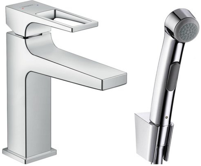 Смеситель для раковины Hansgrohe Metropol 110 74522000. Фото