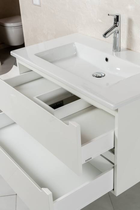 Тумба с раковиной SCAVOLINI Idro Fresh 90 71517016+32004832 Prestige White. Фото