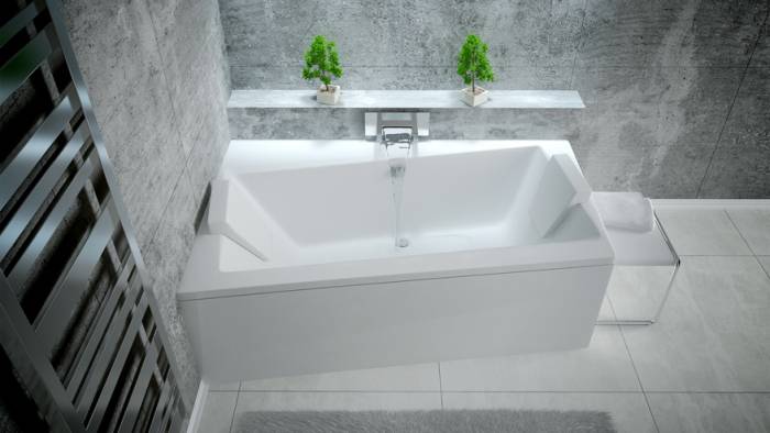 Акриловая ванна BESCO Infinity 150 L WAI-150-NL. Фото