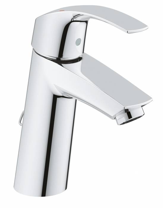 Смеситель для раковины GROHE Eurosmart 23323001. Фото