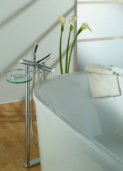 Смеситель для ванны KLUDI New Waves 575900530. Фото