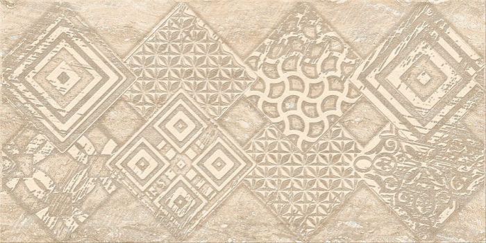 Azori 587122002 Декор Ascoli 315х630 beige geometria