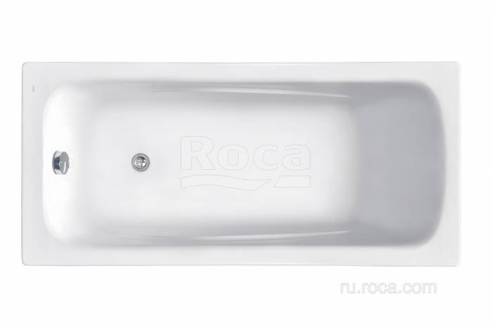 Ванна ROCA Line 160х70 прямоугольная белая ZRU9302985. Фото