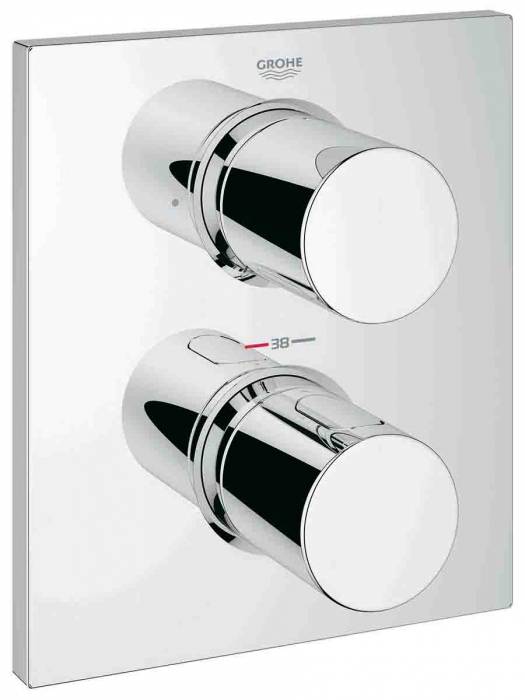 Смеситель термостатический для душа GROHE Grohtherm F 27618000 (внешняя часть). Фото