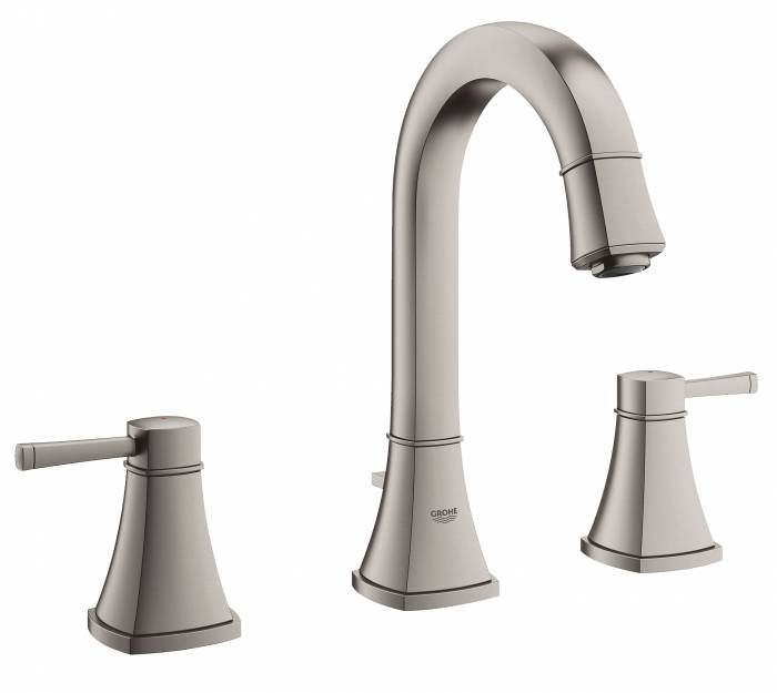 GROHE 20389AL0 Grandera Смеситель для раковины на 3 отверстия, высокий излив. Фото