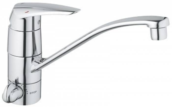 Смеситель для мойки GROHE Eurodisc 33312001. Фото