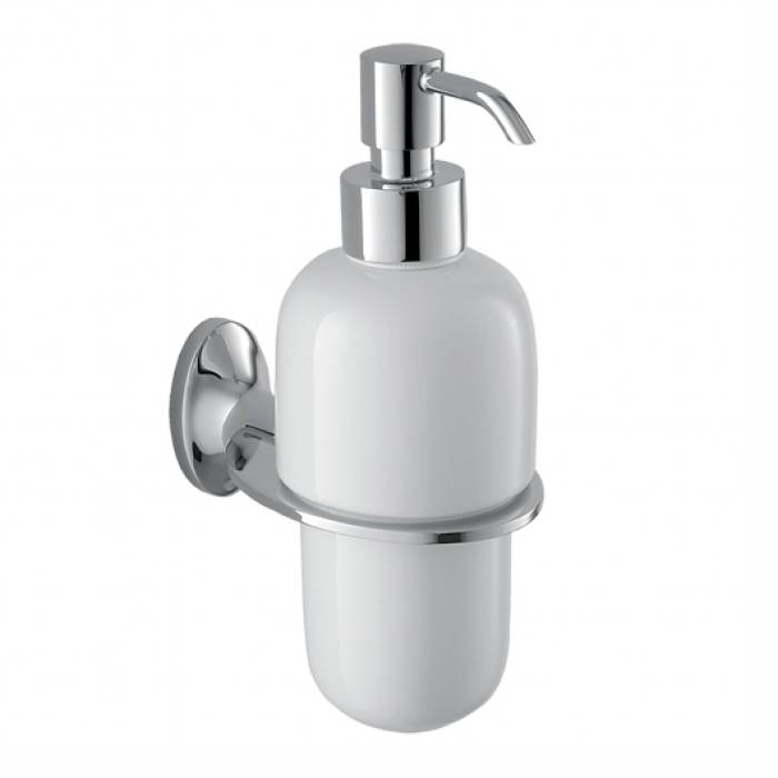 Дозатор для жидкого мыла IDDIS Leaf LEASBC0I46 для ванной комнаты. Фото