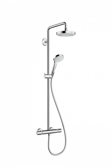 Душевая система HANSGROHE Croma Select S 180 2jet EcoSmart 27254400. Фото