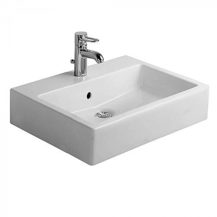 Раковина для столешницы шлифованная DURAVIT Vero 60х47 0454600027. Фото